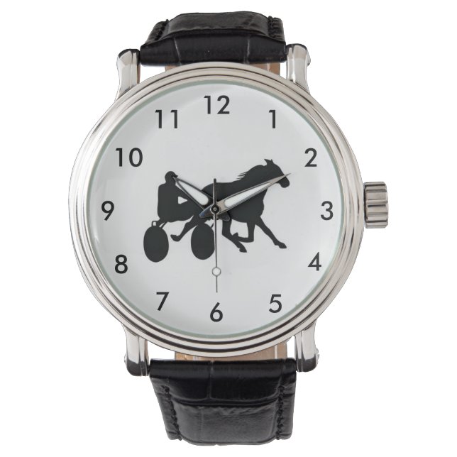 Relógio De Pulso Harness Racing Horse Watch (Frente)