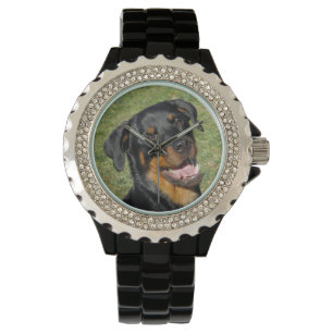 Relógio De Pulso Heidi Cute Rottweiler Watch