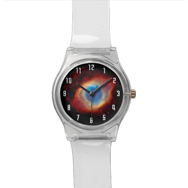 Relógio De Pulso Helix Planetary Nebula NGC 7293 - Olhos de Deus (Detalhe)