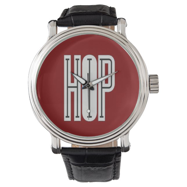 Relógio De Pulso Hip Hop Watch (vermelho) (Frente)