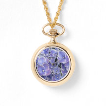 Hydrangea azul com borda branca