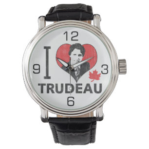 Relógio De Pulso I Heart Trudeau