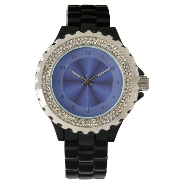 Relógio De Pulso Illusão Óptica Blue Watch (Frente)