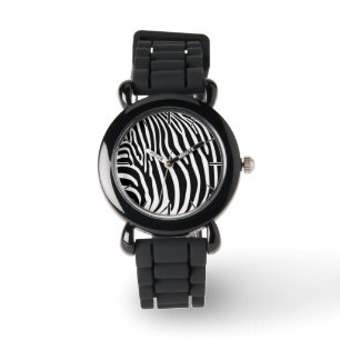 Relógio De Pulso Impressão Zebra
