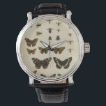 Relógio De Pulso Insetos do Jardim pelo Vision Studio<br><div class="desc">Esta obra do Vision Studio é um sonho de entomologistas! Os insetos de jardim são desenhados sobre um fundo creme,  mostrados em detalhes extremamente bonitos. Se você ama insetos,  esta é a impressão para você!</div>