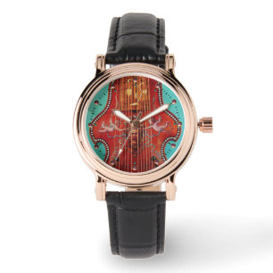 Relógio De Pulso INSTRUMENTOS MUSICAIS ANTIGOS, Música LYRA DA GAMB