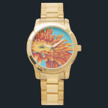 Relógio De Pulso Intermitências de cores I<br><div class="desc">Floral</div>