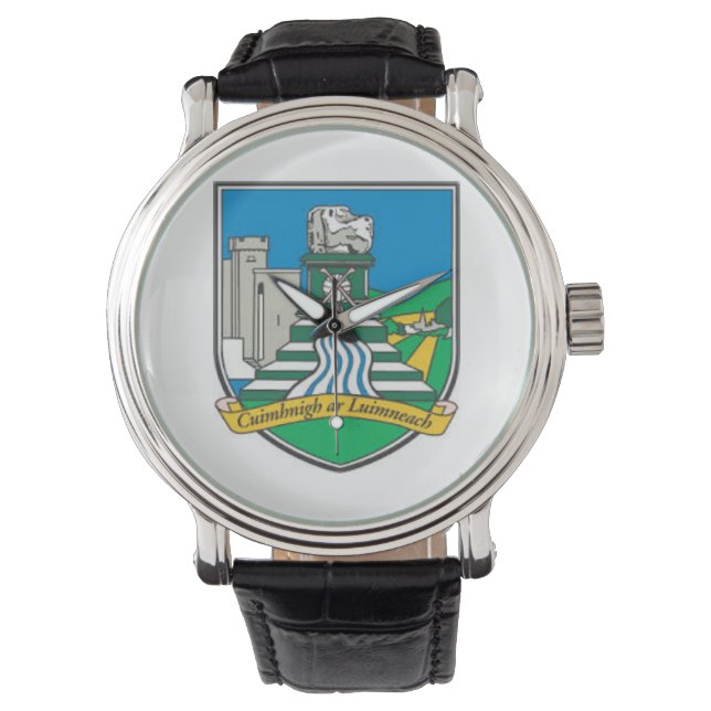 Relógio De Pulso Irish County Men's Watches Co. Limerick (Frente)
