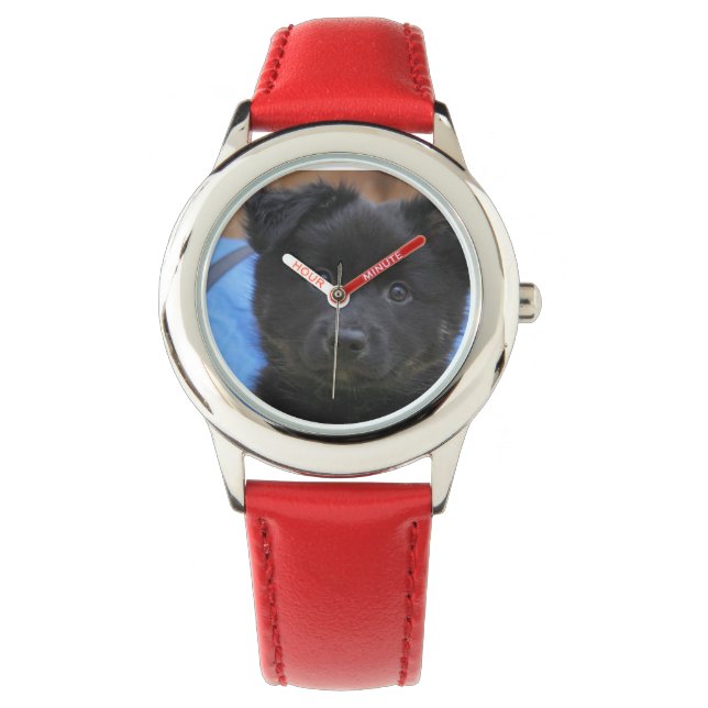 Relógio De Pulso Islandhund - Sheepdog Islandês (Frente)