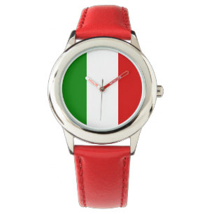 Relógio De Pulso Itália Kid's Watch - The Flag of Italy