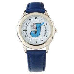 Relógio De Pulso J Boys Monogramados com coelho azul