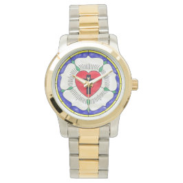 Relógio De Pulso Janela de vidro do Rosa Luther