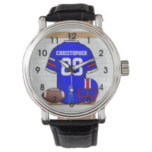 Jérsei Vermelho Branco Azul Personalizado