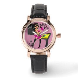 Relógio De Pulso Karaoke Diva