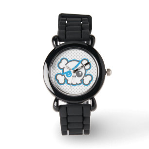 Relógio De Pulso Kawaii Pirate Skull Watch