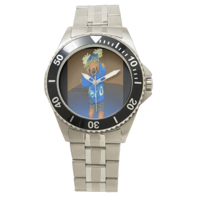 Relógio De Pulso Ker'Dunkedunk Bear Fashion Watch (Frente)