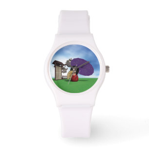 Relógio De Pulso Kokeshi Doll