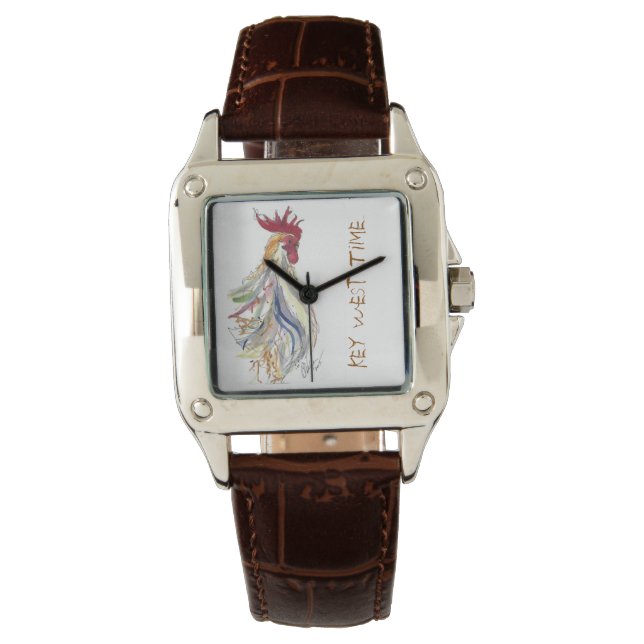 Relógio De Pulso Ladies Key West Rooster Watch (Frente)