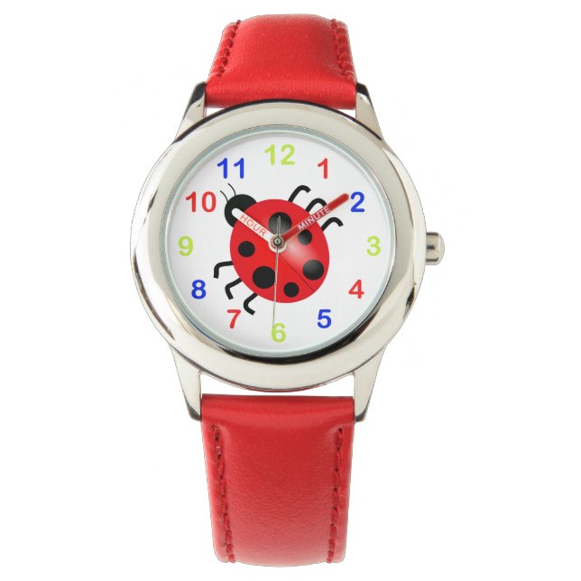 Relógio De Pulso Ladybug Child's Watch (Frente)