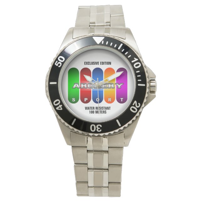 Relógio De Pulso Legal Archery Sport Watch (Vários Modelos) (Frente)