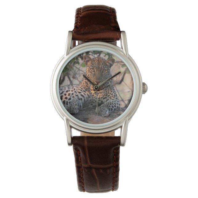 Relógio De Pulso Lepard Watch (Frente)