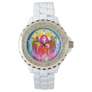 Relógio De Pulso Liga da Justiça   Grupo Retro e Pop de Logotipo