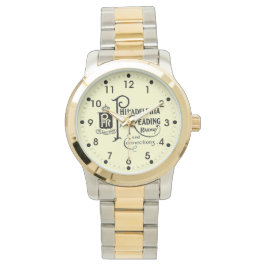 Relógio De Pulso Logotipo da Filadélfia e Leitura da Estrada de Fer