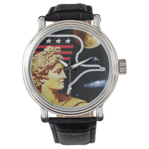 Relógio De Pulso Logotipo de patch da missão NASA Apollo 17