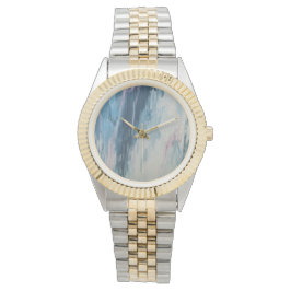 Relógio De Pulso Luv U ❤️ Luv Me Assista Bracelet De Dois Tons