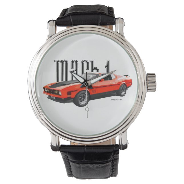 Relógio De Pulso Mach 1 Mustang Watch (Frente)