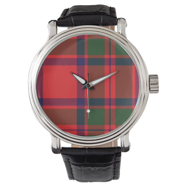 Relógio De Pulso Mackintosh Scottish Family Tartan Watch (Frente)