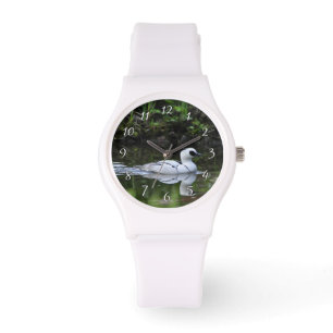 Relógio De Pulso Manchas brancas e negras ou aves aquáticas