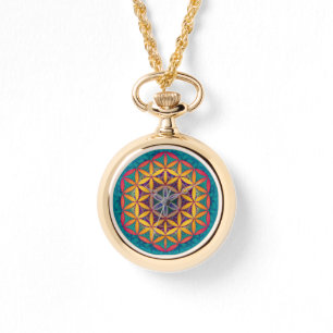 Relógio De Pulso Mandala Flor da Vida