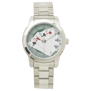 Relógio De Pulso Mãos Poker - Quatro De Um Tipo - Cives and Oight