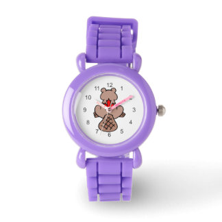 Relógio De Pulso Maple Leaf Beaver Watch