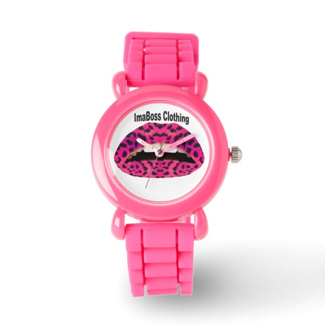 Relógio De Pulso Marca de Vestuário do ImaBoss - Brilhante (Frente)