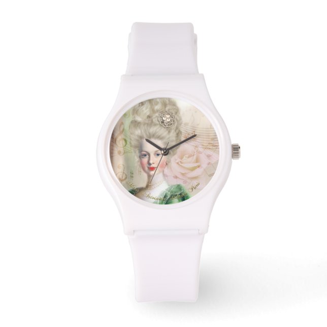 Relógio De Pulso Marie Antoinette  Portrait Watch Tea Rose (Frente)