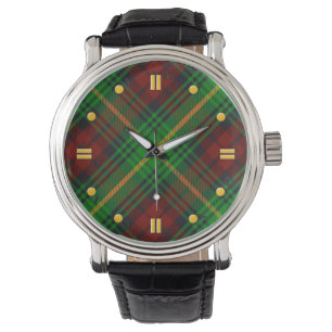 Relógio De Pulso Martin Tartan Watch