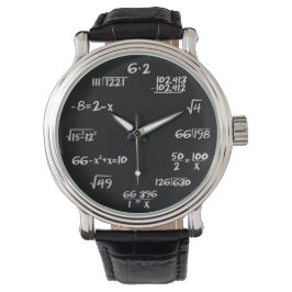 Relógio De Pulso Math Watch