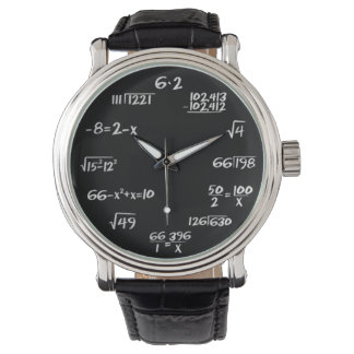 Relógio De Pulso Math Watch