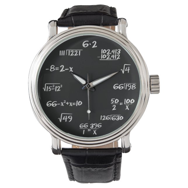 Relógio De Pulso Math Watch (Frente)