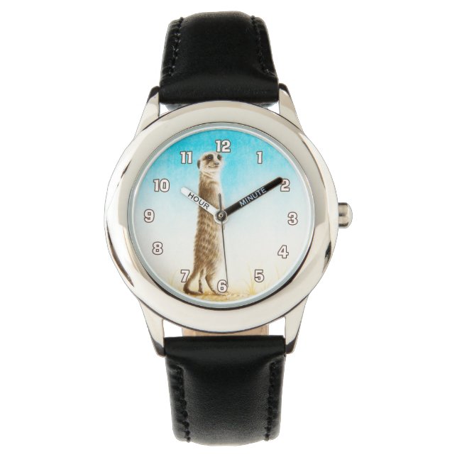 Relógio De Pulso Meerkat Kids Watch (Frente)