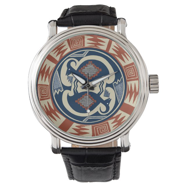 Relógio De Pulso Mimbres Antelope Wristwatch (Frente)