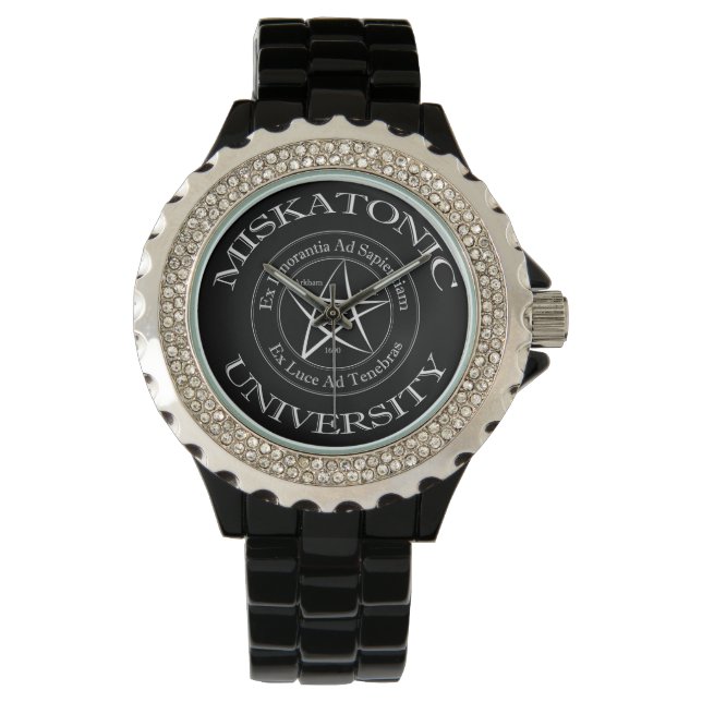 Relógio De Pulso Miskatonic University Watch (Frente)