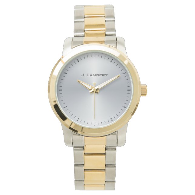 Relógio De Pulso Modelo de Nome Personalizado VIP (Frente)