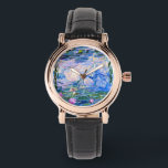 Relógio De Pulso Monet - Lírios De Água 1919<br><div class="desc">Claude Monet,  1919,  Pintor,  Lírios d'Água.</div>
