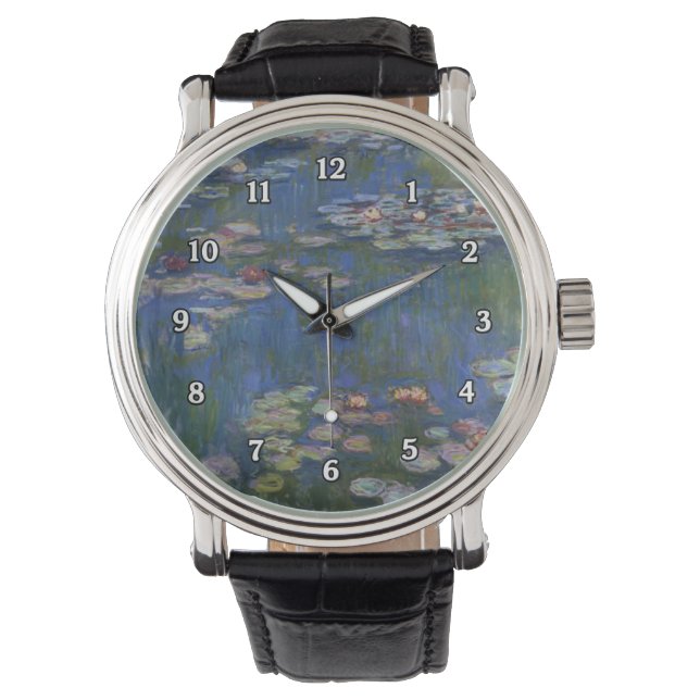 Relógio De Pulso Monet Water Lily Wristwatch (Frente)
