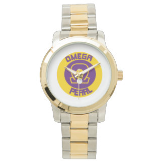 Relógio De Pulso Monitoramento de Dois Toneladas Omega Pearl