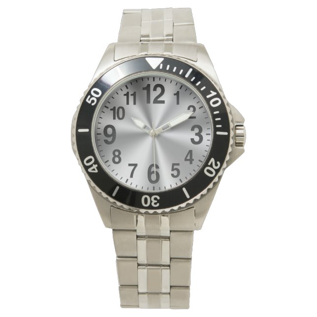 Relógio De Pulso Monitores fáceis de ler para Mais velho com NÚMERO (Frente)