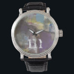Relógio De Pulso Monograma | Calm Interlude<br><div class="desc">Moderno</div>